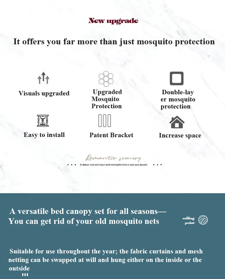 Luxury Bed Canopy – Blackout & Mosquito-Proof – Emerald Green Luxury Bed Canopy – Blackout & Mosquito-Proof – Emerald Green