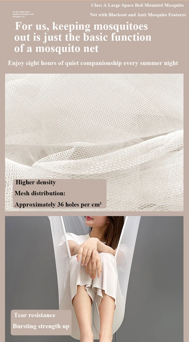 Pudding Bear Blackout Embroidered & Printed Bed Canopy/Mosquito Net Pudding Bear Blackout Embroidered & Printed Bed Canopy/Mosquito Net
