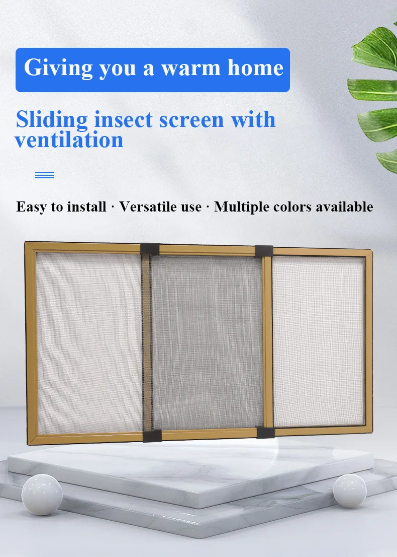Adjustable Aluminum Alloy Sliding Screen Window – DIY Retractable/Expandable Screen Adjustable Aluminum Alloy Sliding Screen Window – DIY Retractable/Expandable Screen