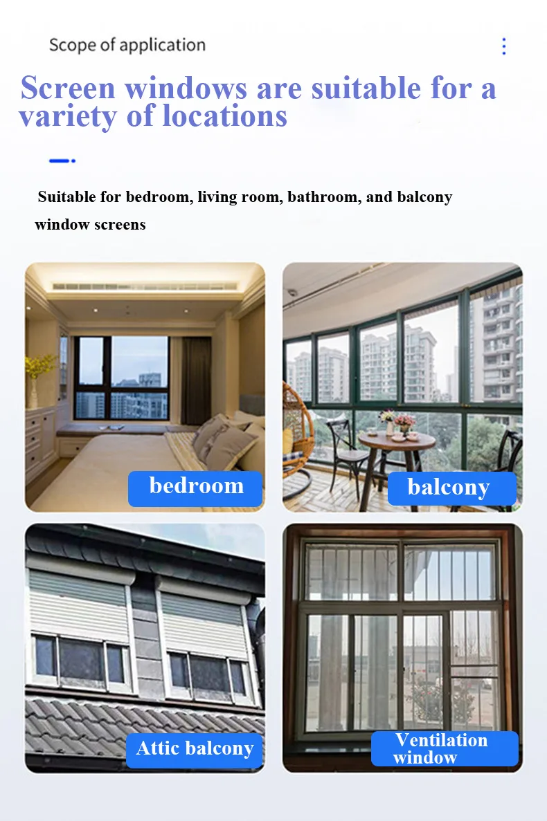 Adjustable Aluminum Alloy Sliding Screen Window – DIY Retractable/Expandable Screen Adjustable Aluminum Alloy Sliding Screen Window – DIY Retractable/Expandable Screen