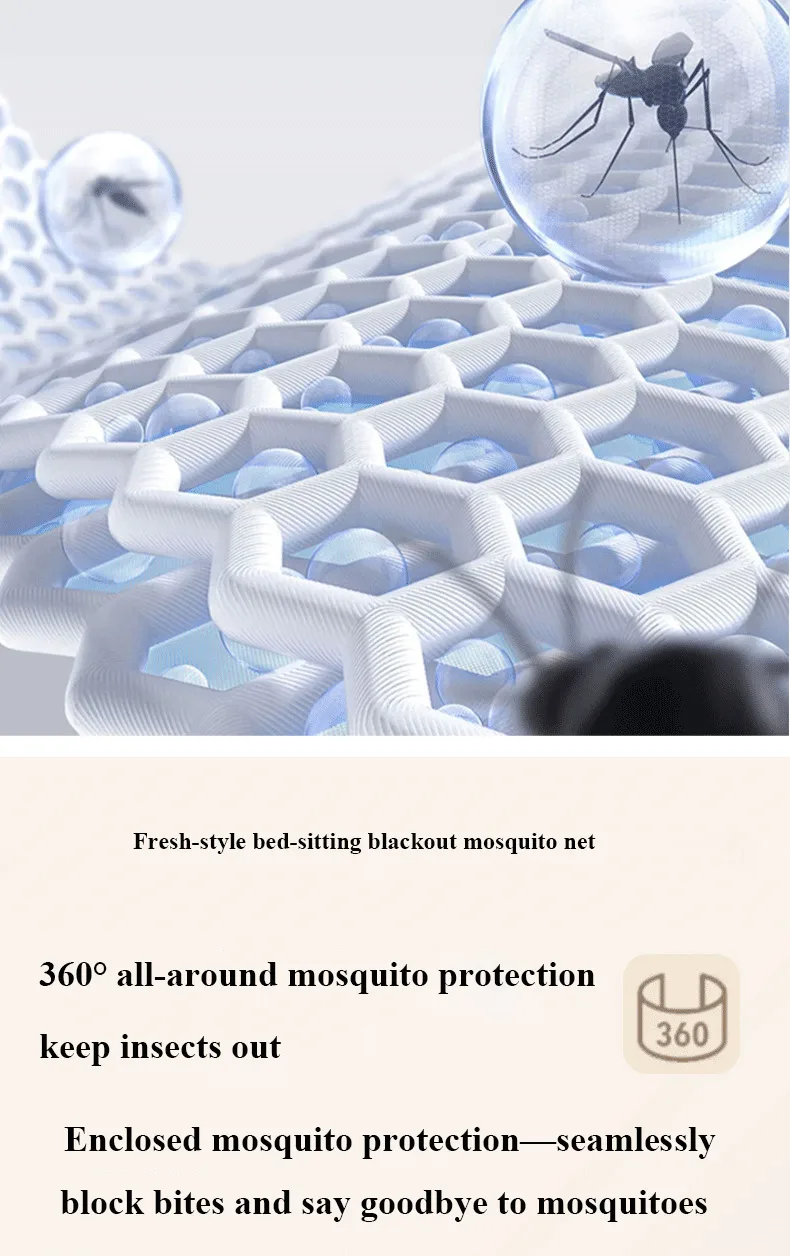 Rose Bear New Cartoon-Style Bed Curtain & Blackout Mosquito Net for Home Use Rose Bear New Cartoon-Style Bed Curtain & Blackout Mosquito Net for Home Use