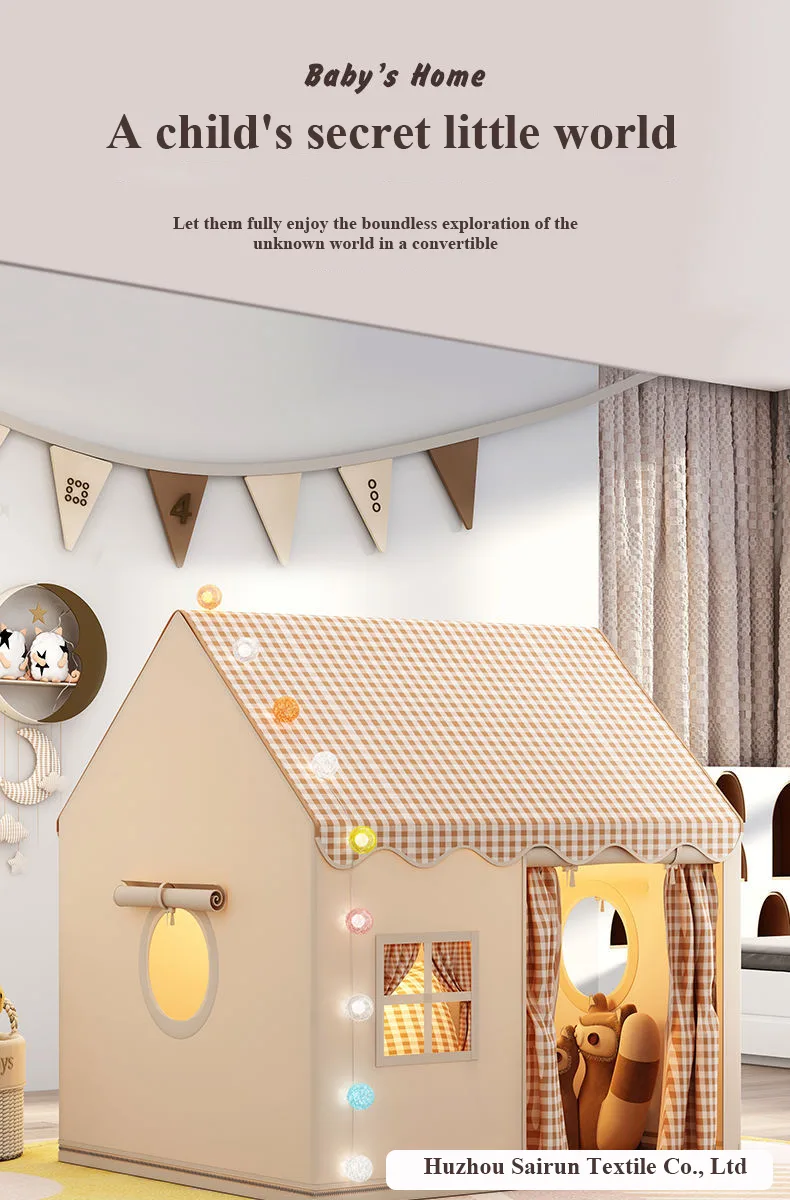 Indoor Kids Tent - Covers Play Home | A suitable indoor leisure equipment, big kids indoor playground kids, small