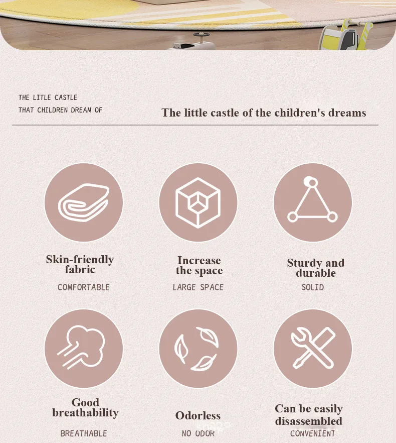 Indoor Kids Tent - Covers Play Home | A suitable indoor leisure equipment, big kids indoor playground kids, small