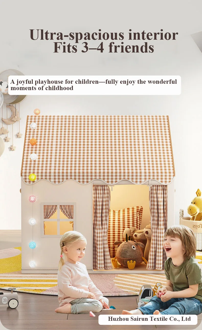Indoor Kids Tent - Covers Play Home | A suitable indoor leisure equipment, big kids indoor playground kids, small