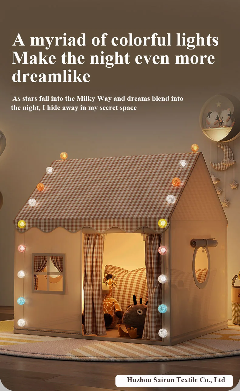 Indoor Kids Tent - Covers Play Home | A suitable indoor leisure equipment, big kids indoor playground kids, small