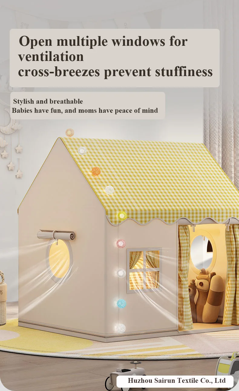 Indoor Kids Tent - Covers Play Home | A suitable indoor leisure equipment, big kids indoor playground kids, small