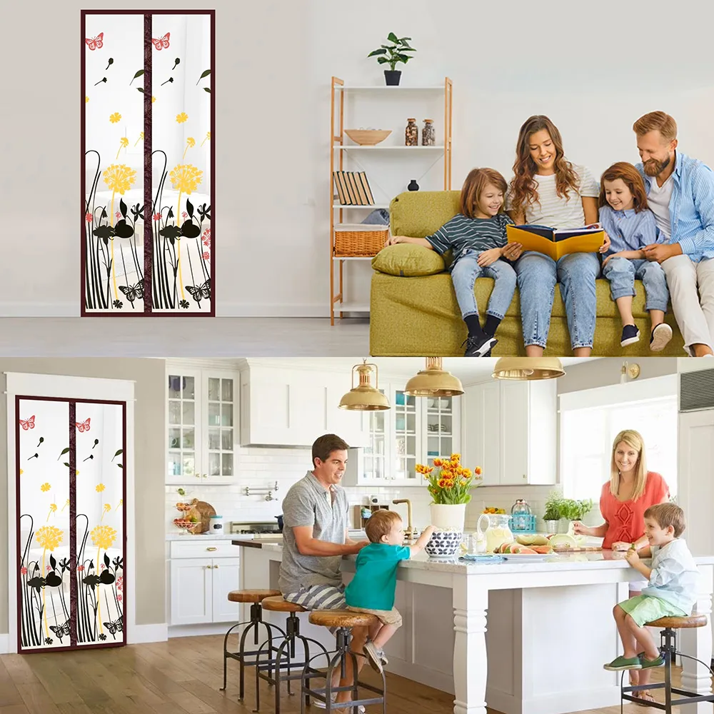 Insulated Magnetic Door Curtain – Thermal, Cold-Blocking, and Dust-Proof