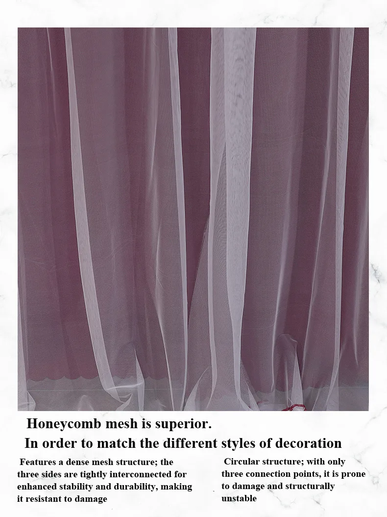 Ruby Red Luxury Bed Canopy – Mosquito-Proof