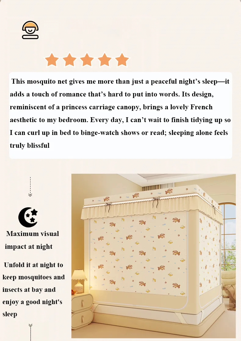 Banana Teddy New-Cartoon-Style-Bed-Curtain--Blackout-Mosquito-Net-for-Home-Use Banana Teddy New-Cartoon-Style-Bed-Curtain--Blackout-Mosquito-Net-for-Home-Use