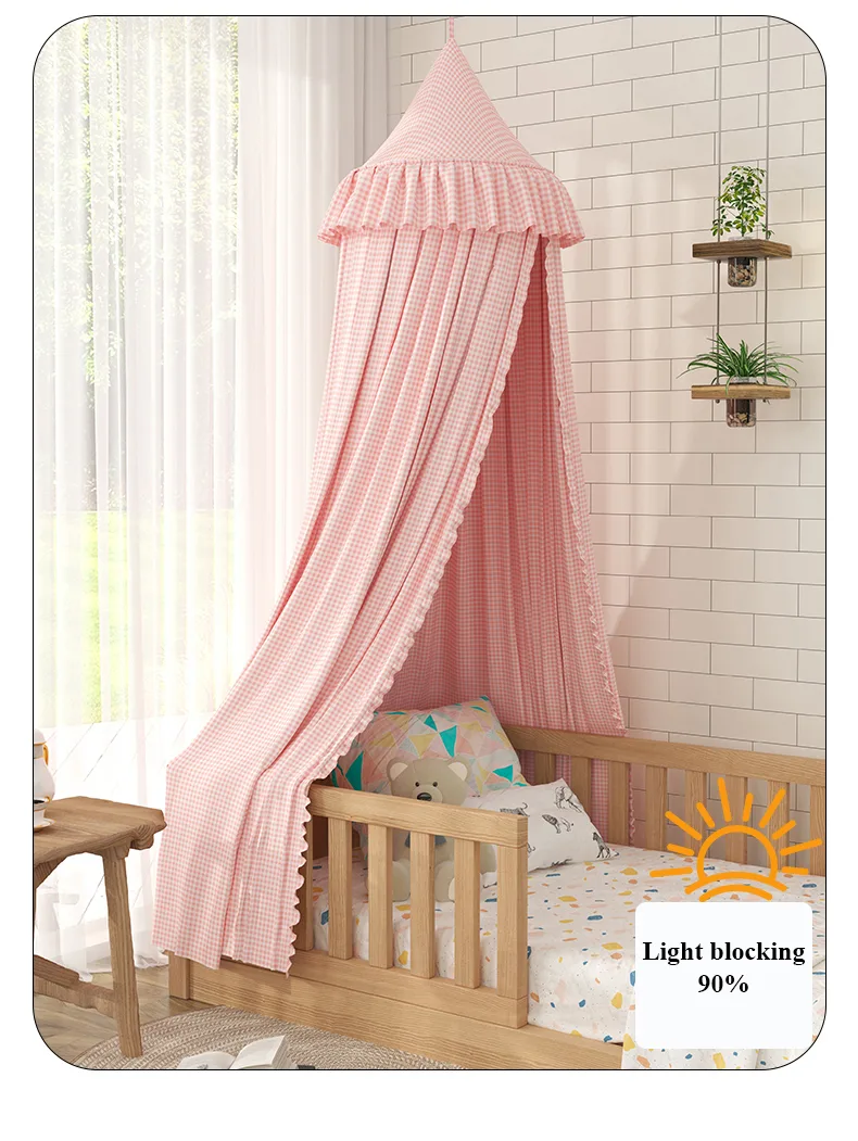 Princess-style dome mosquito net – pink Princess-style dome mosquito net – pink