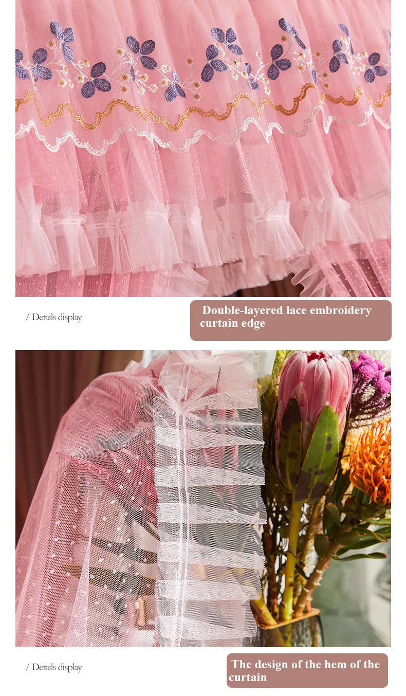 Double-Layer Blackout Bed Curtains with Track System – Class A Antibacterial Fabric, Mosquito Netting, and Privacy Drapes Double-Layer Blackout Bed Curtains with Track System – Class A Antibacterial Fabric, Mosquito Netting, and Privacy Drapes