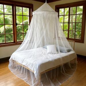 Sairun Full-Cover Floor-Standing Mosquito Tent-The Ultimate No-Drill Sleep Protection Solution