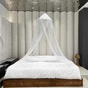 European Style Luxury Folded Conical Girls Mosquito Net & Bed Canopy
