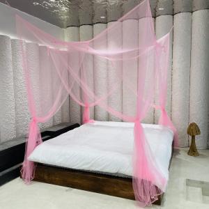 Customized Color High-Quality Queen Size Bed Rectangular Polyester Mosquito Net
