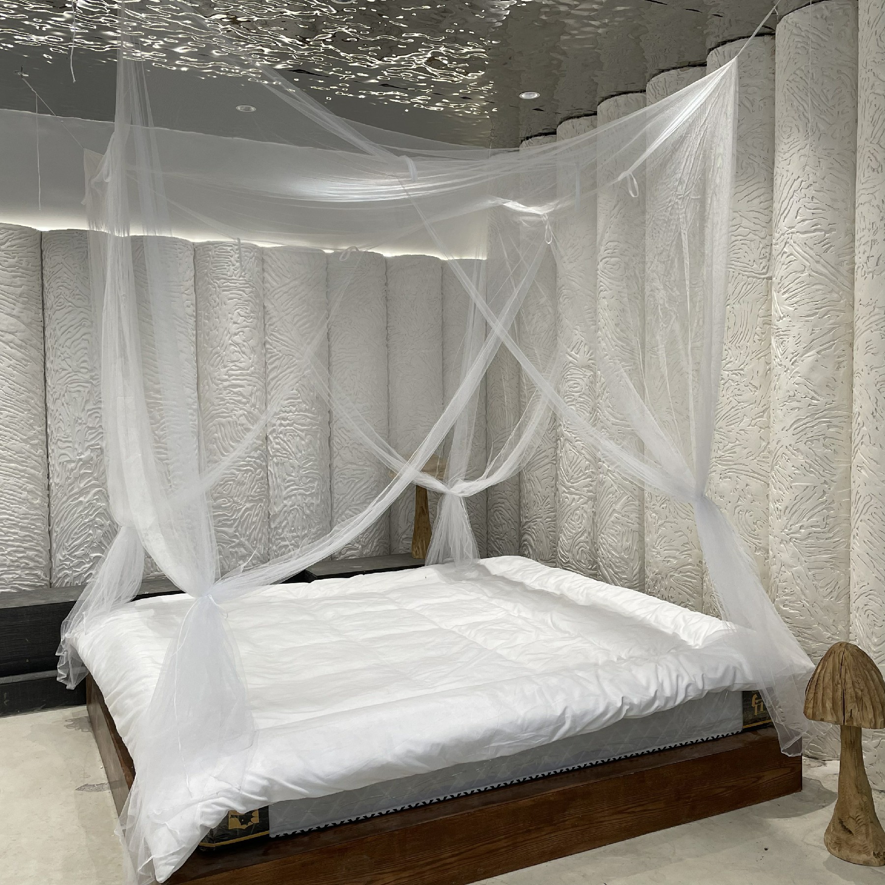 Rectangular Shape Family Large Group Umbrella Mosquito Net & Bed Canopy