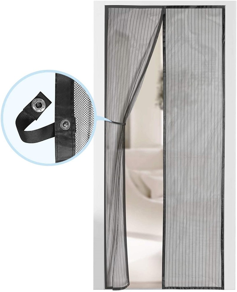 Magnetic Anti-Mosquito Screen Door Anti Mosquito Insect Fly Bug Mesh Curtains Door Screen Automatic Closing Netting Magnets