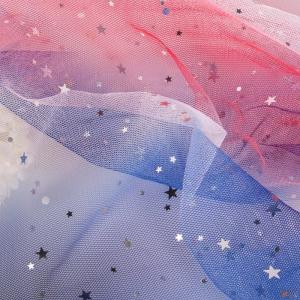 Wedding Tulle Mesh Fabrics Stretch Embroidery Glitter Mesh Fabric