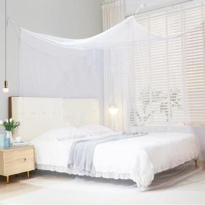 Wholesale Multiple Color Rectangular Portable Honeycomb mesh Mosquito and Insect Net for Bedroom