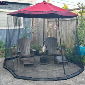 Wholesale Breathable Polyester Mesh Fabric Umbrella Style Single and Double Zipper Design Outdoor Mosquito Nets