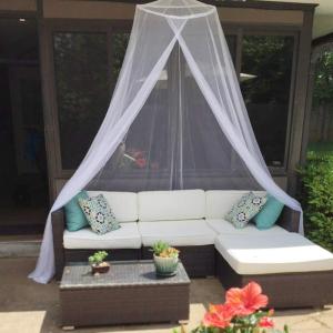 Wholesale Various Color Large Conical Shape Foldable 100% High Density Mosquito Nets for Bed